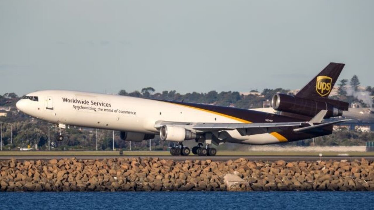 UPS Freight Plane