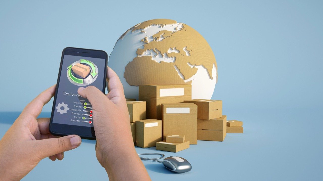 Smartphone Tracking Shipments